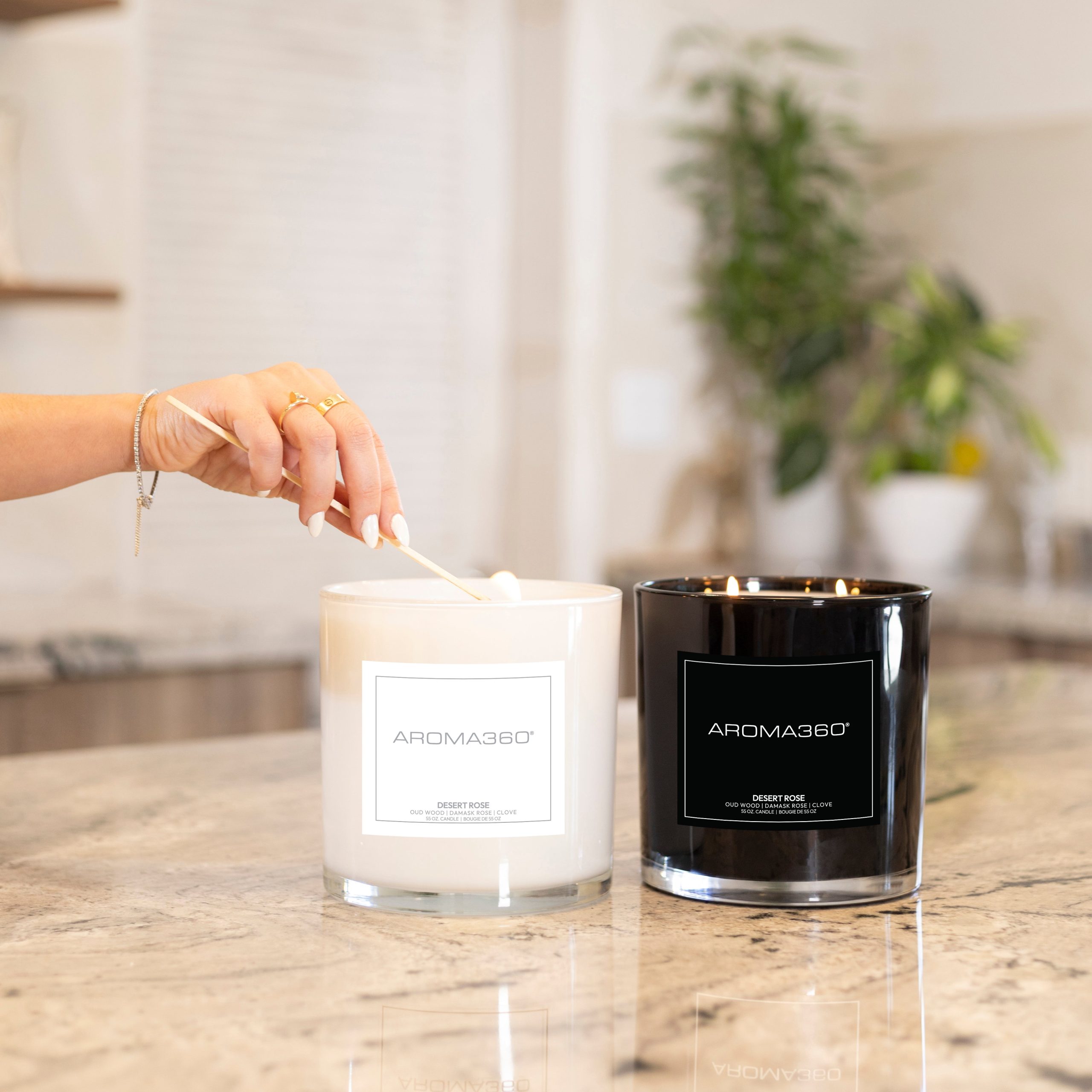 Desert Rose 4-Wick Candle - Image 3