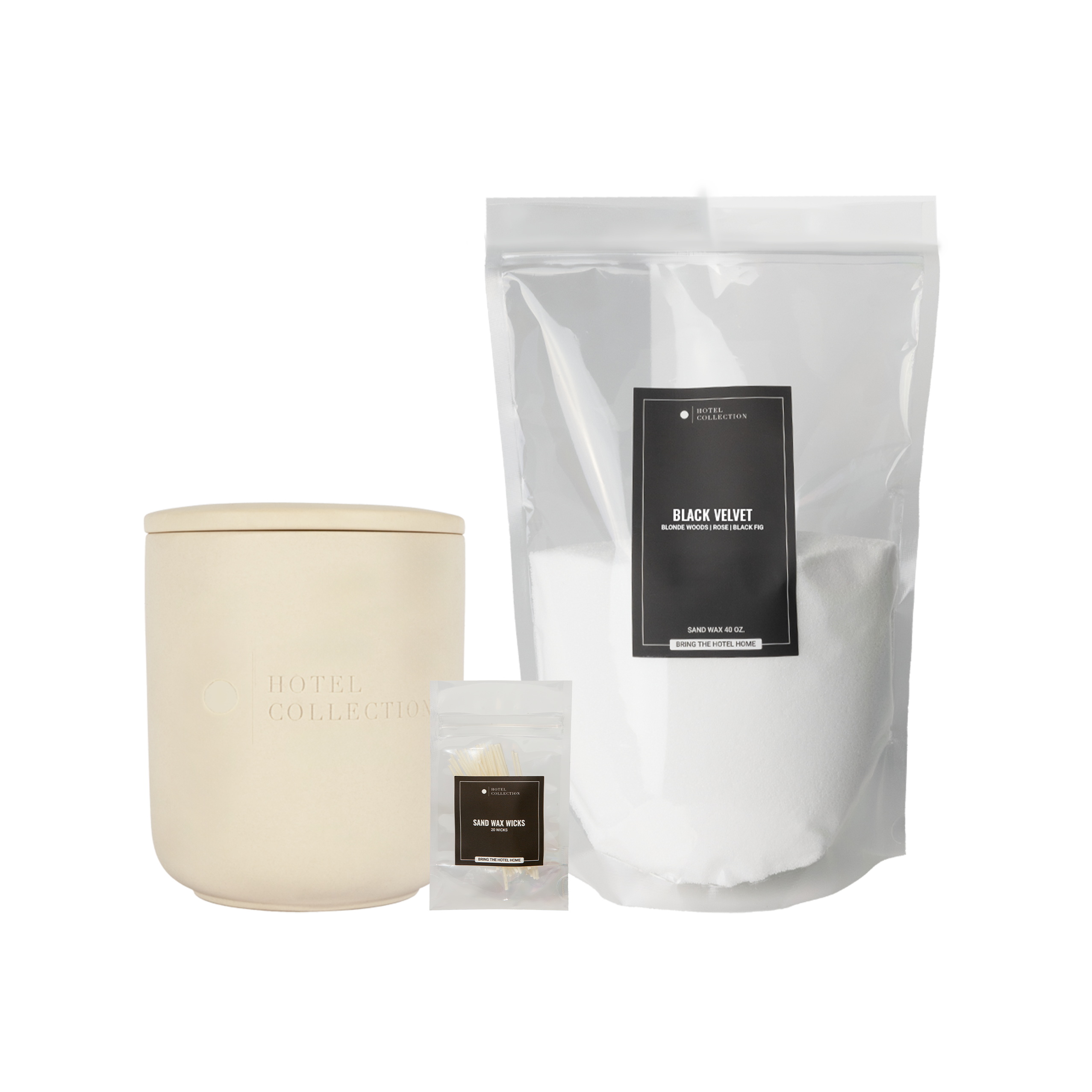 Petite Ceramic Sand Wax Set - Image 2